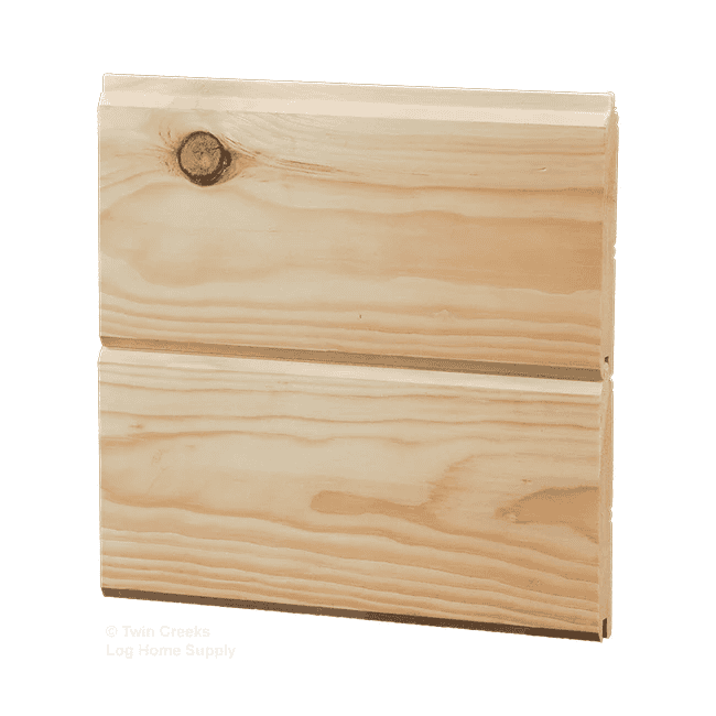 1x6 Tongue and Groove Pine Cottage Grade boards with V-Groove profile