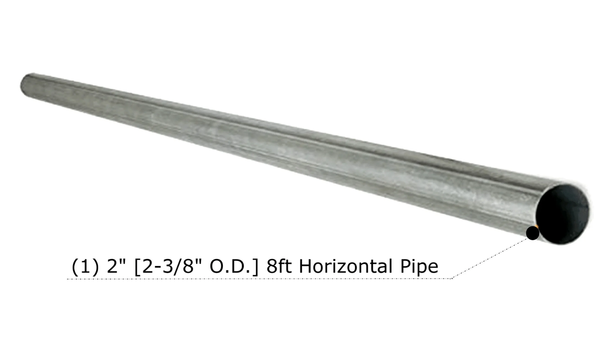 DFS Galvanized Pipe 96" x 2-3/8"