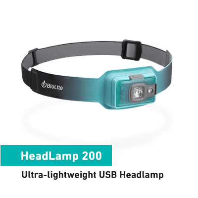 BioLite HeadLamp 200 - Ocean Teal