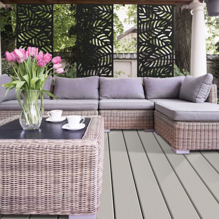 Panel de pantalla decorativo con pasador