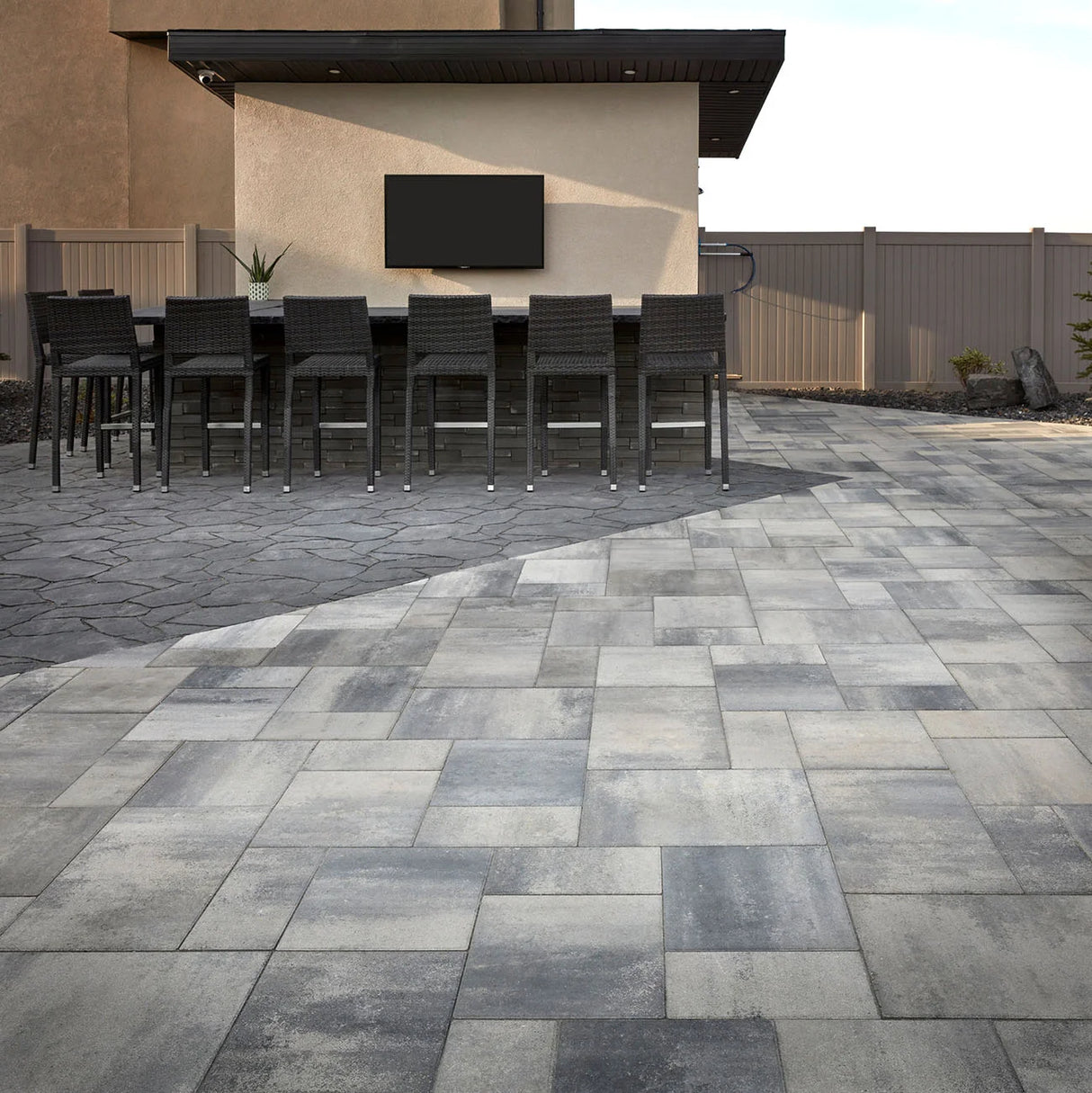 Belgard Dimensions 60 mm Tofino Gris 12 (12 pieds carrés/Couche)