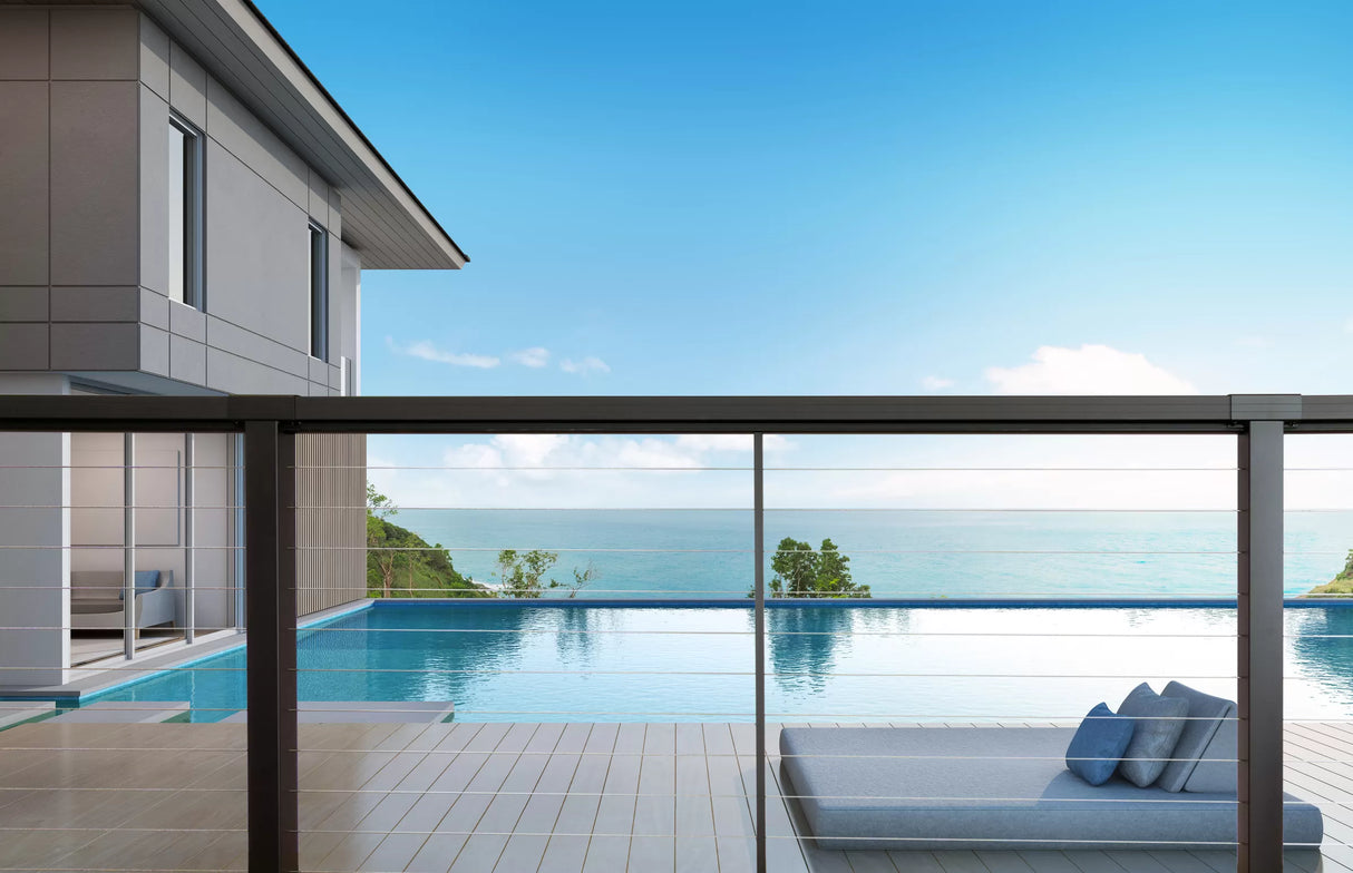 Vista Cable 36" Rail Level Hardware Pack (9 Fitting Pairs & Quick Release Key)