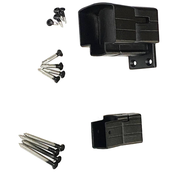 Vista Black Stair Hole Cover (2/pkg)