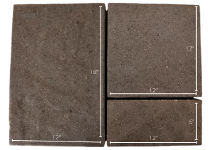 Adoquines Keystone Red River de 12" x