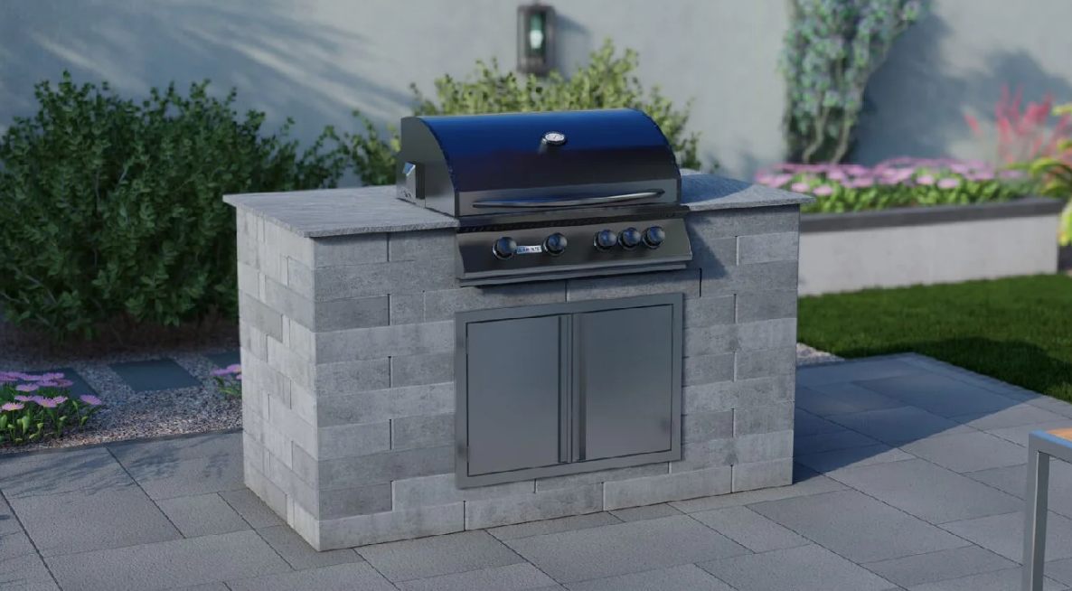 Belgard Melville Grill Island NG Scandina Gris / Minuit