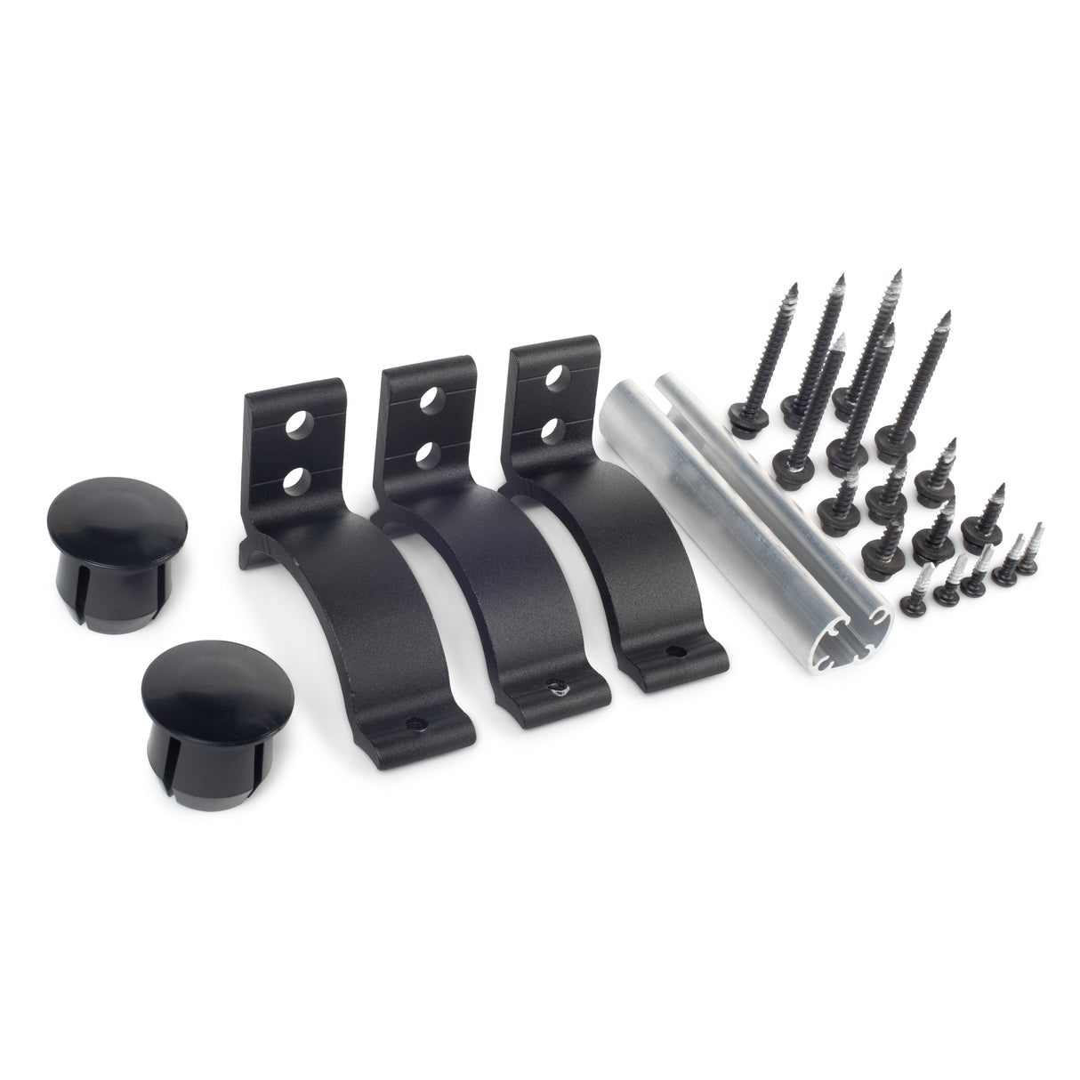 Vista ADA Handrail Hardware Pack Textured Black