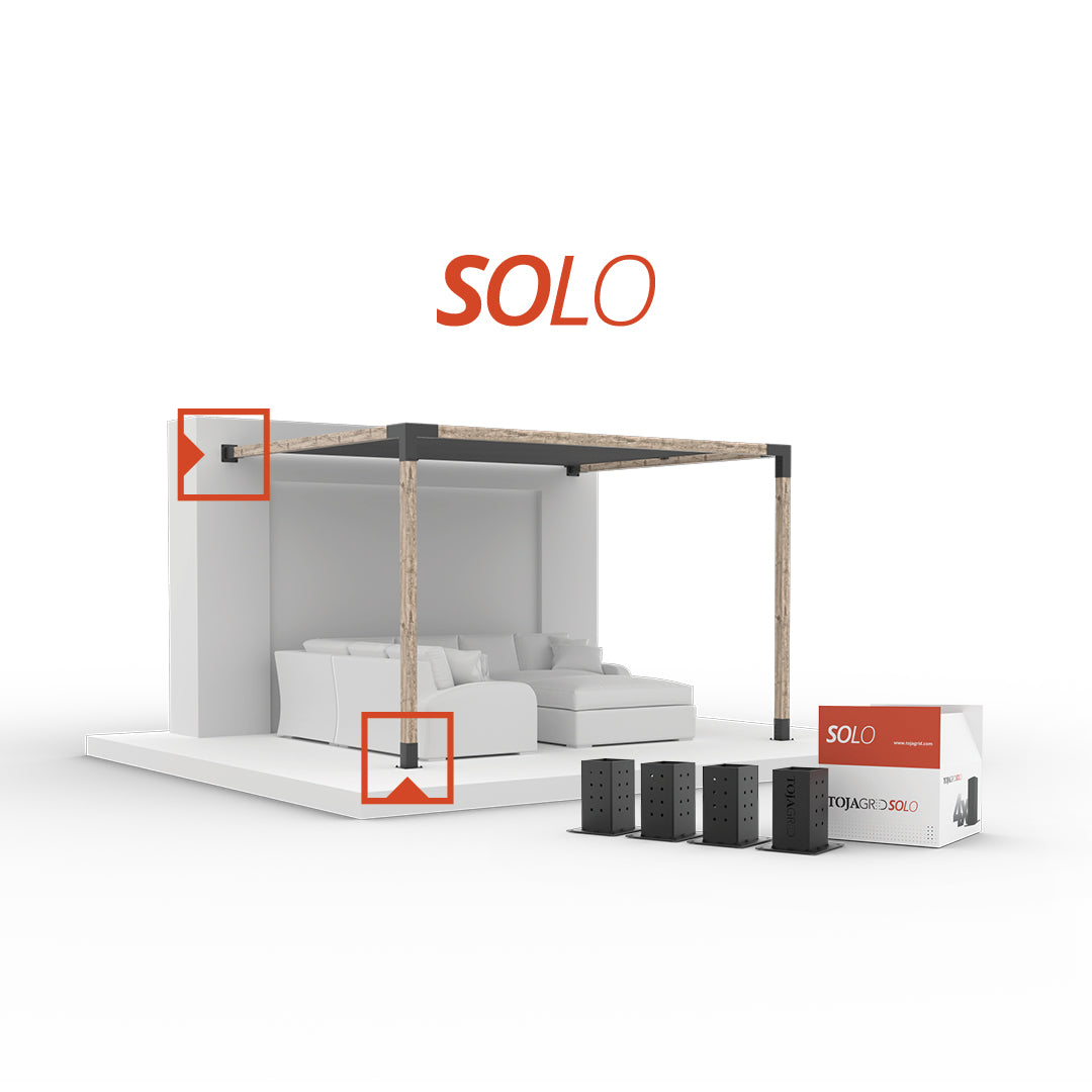 Toja Grid Solo Lot de 4