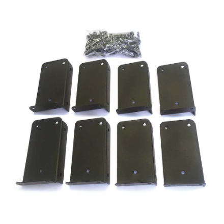 Ensemble de base de poteau pour pergola Pylex (4 pièces)