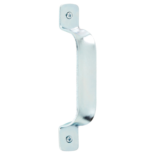 6-1/2 inch zinc-plated steel utility gate pull for secure and easy gate handling