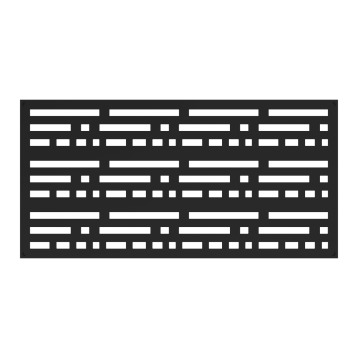 Panel de pantalla decorativo con pasador