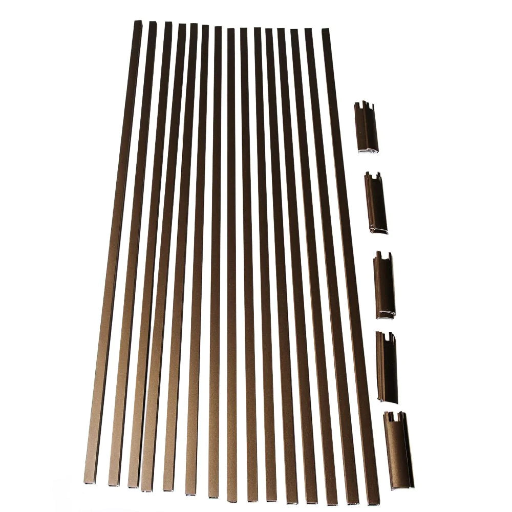 Paquete de piquete Vista Bronze de 6' (36")