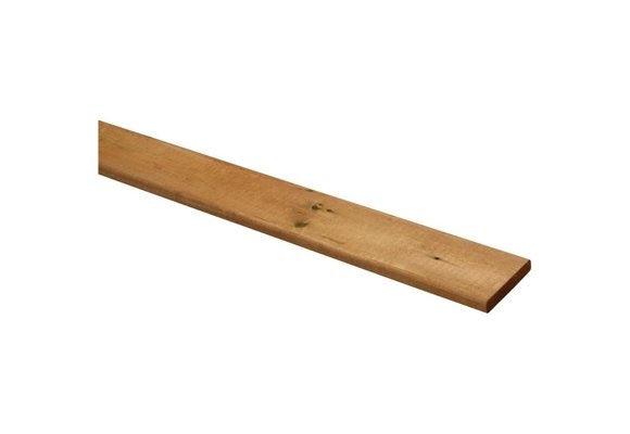 16-foot 1x4 pressure-treated lumber fence board with smooth four-sided finish