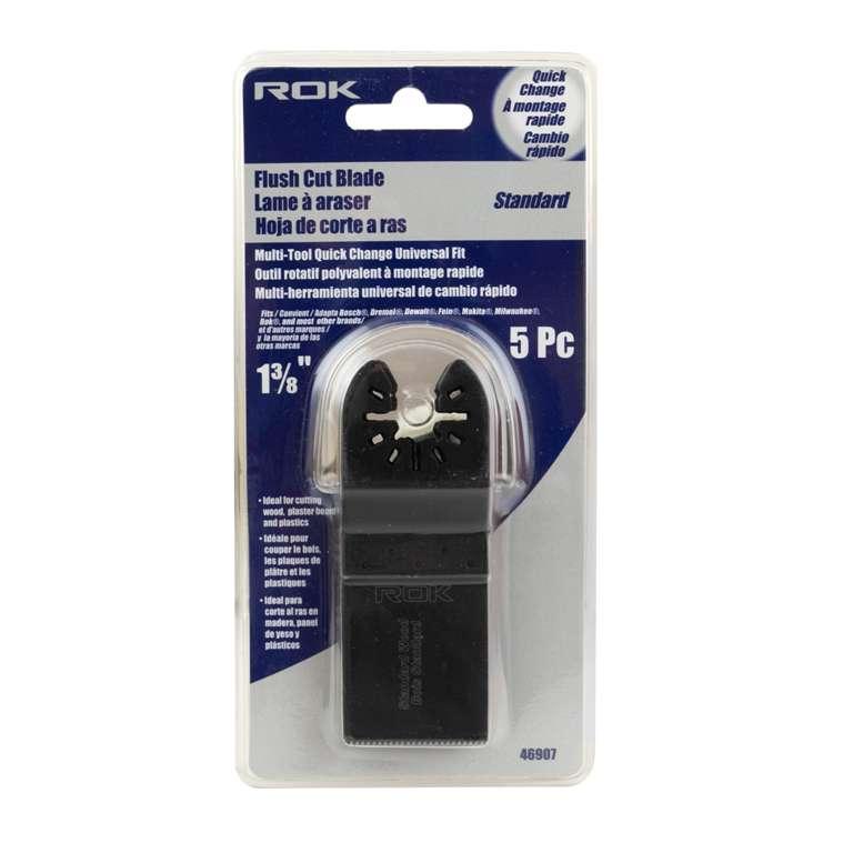 ROK 1 3/8-inch Flush Cut Blade 5-piece - The Ultimate Deck Shop