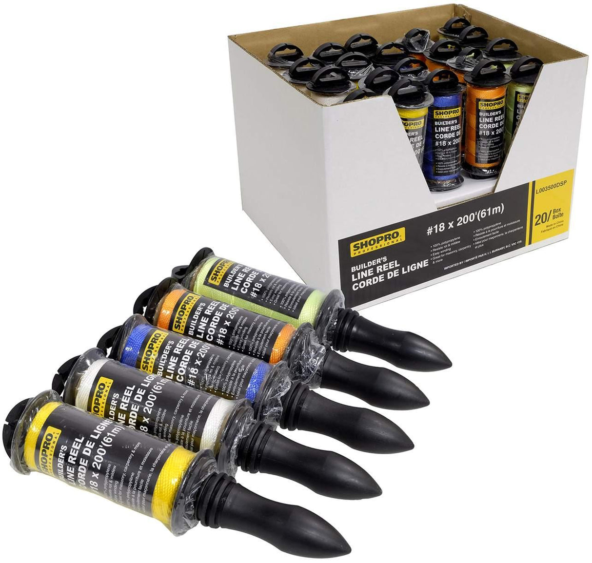 ShopPro Line Reel #18 x 200' - The Ultimate Deck Shop