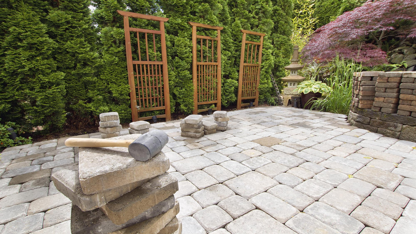 Building a Beautiful Stone Patio