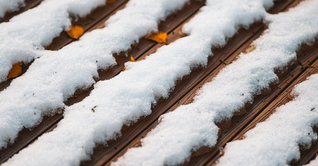 Is it actually okay to install composite decking in cold weather, and what changes should I make to gaps and fastening?