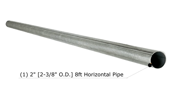 DFS Galvanized Pipe 2-3\8"