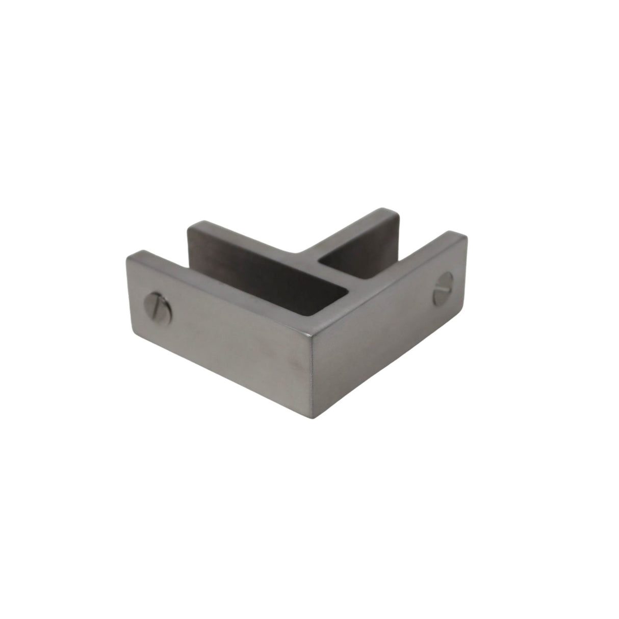 Vista 90 Degree Frameless Glass Panel Clamp Stainless Steel