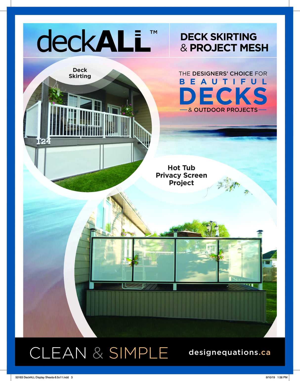 DeckAll Project Mesh Rolls