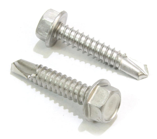 #14  1.25 inch hex screw with washer for Zipup  Bag of 100