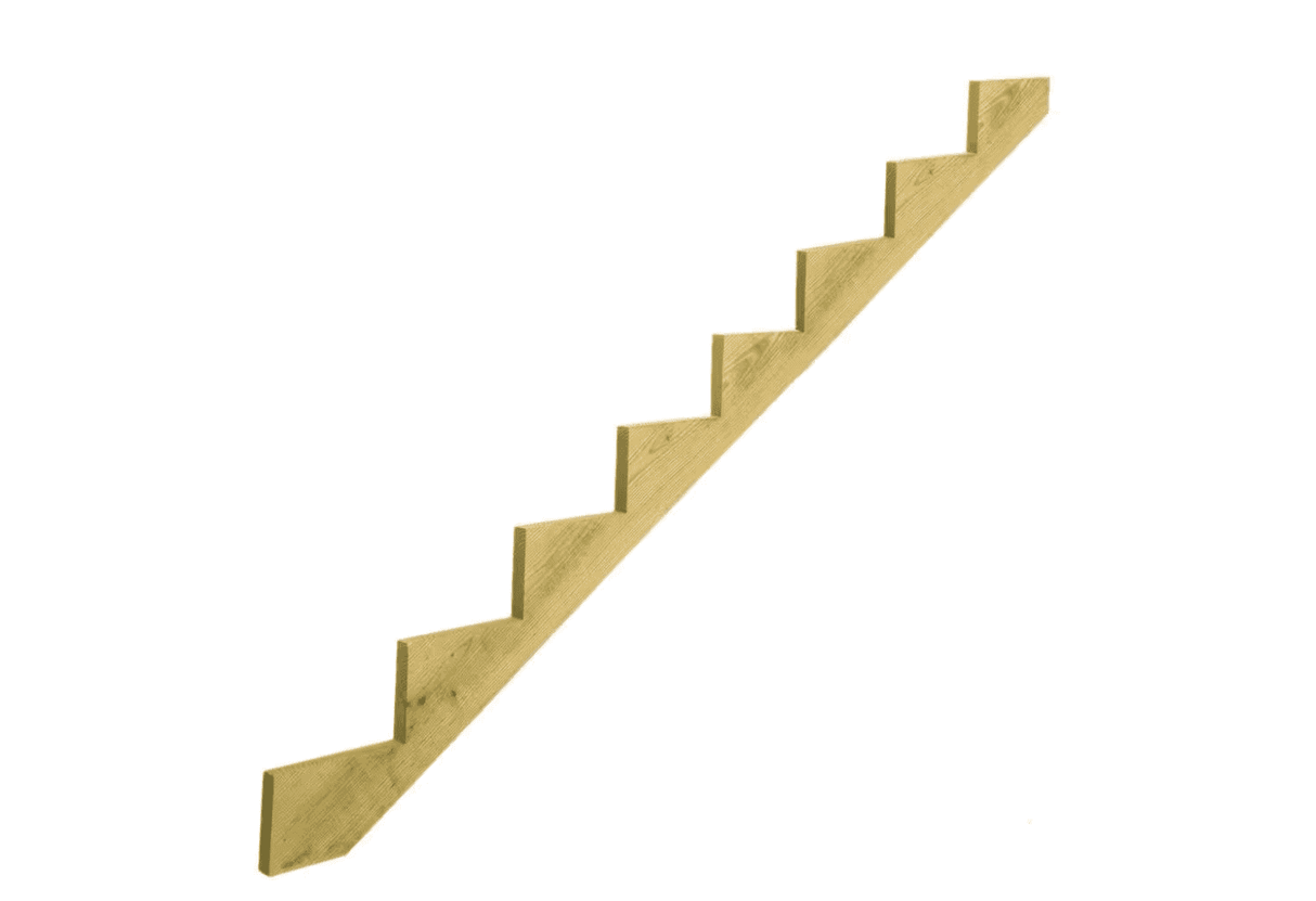 Pressure Treated LVL Stair Stringer