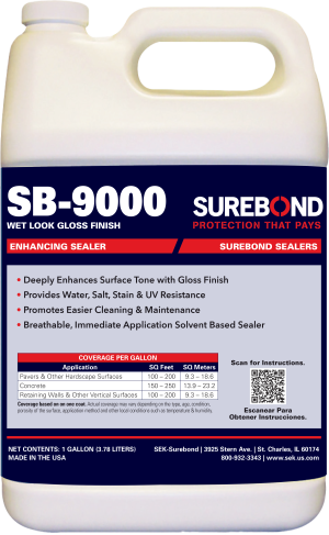 SB-9000 Wet Look Sealer High Gloss 5G