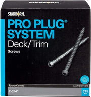 Starborn Pro Plug 2-3/4" Vis à revêtement époxy