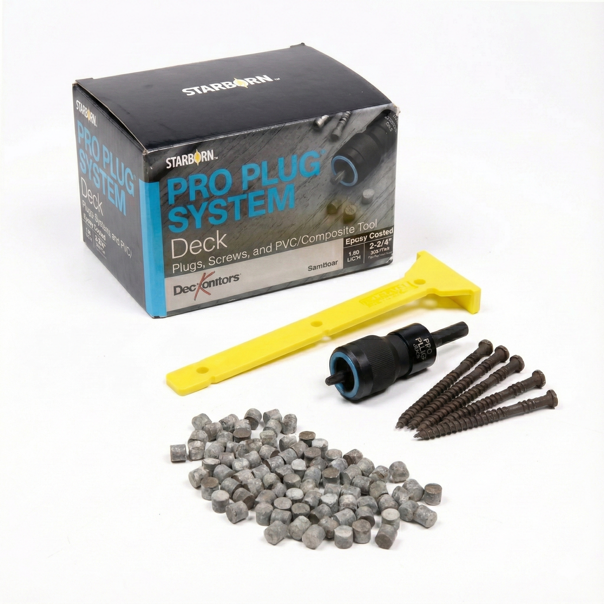 Starborn Pro Plug for Deckorators Venture Sandbar 100 Lin Ft Kit w/ Tool (150 pcs)