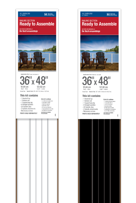 Kool-Ray Pillar mounting post in retail packaging