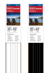 Kool-Ray Pillar base cover and components in retail packaging