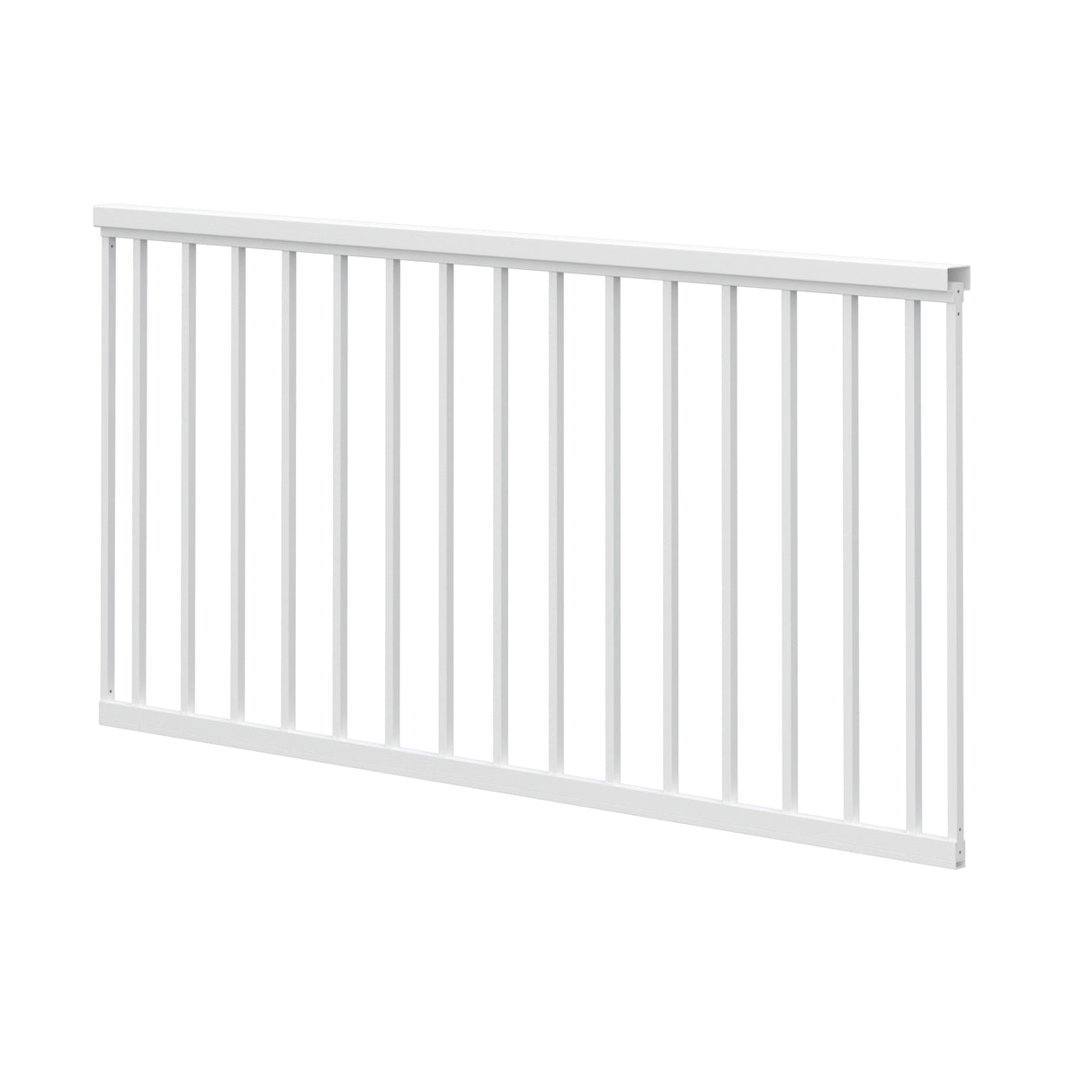 Kool-Ray Pillar 42-inch straight section in White