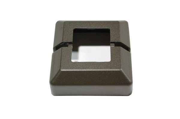 Couvercle de plaque de base Vista en aluminium bronze 2-1/2"