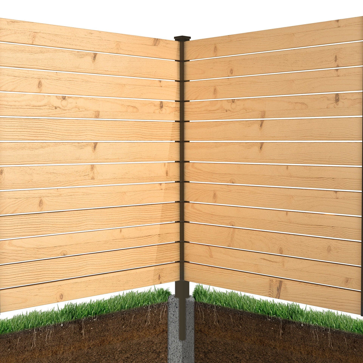 Hoft System Fencing Hoft Privacy Fence 8' | TUDS – The Ultimate Deck Shop