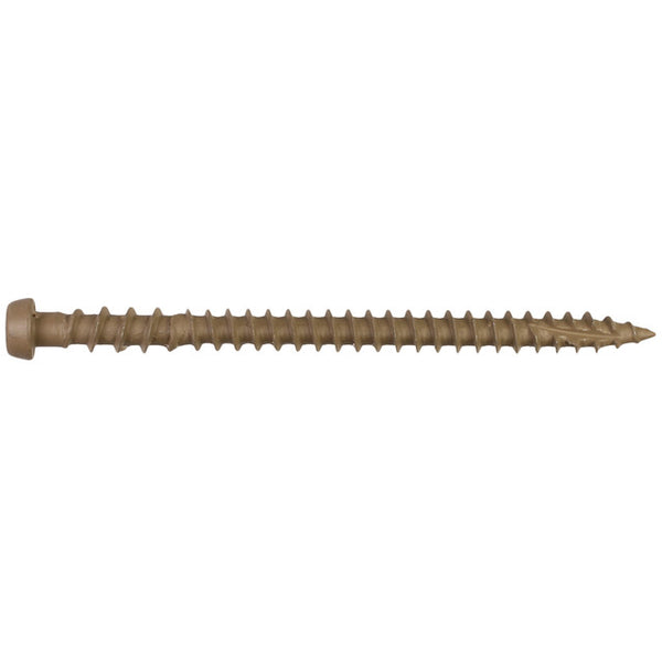 Simpson Deck Drive DCU Composite Screw Tan  03 350ct