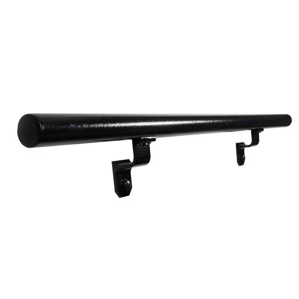 Century Handrail Pipe 6' Kit Textured Black