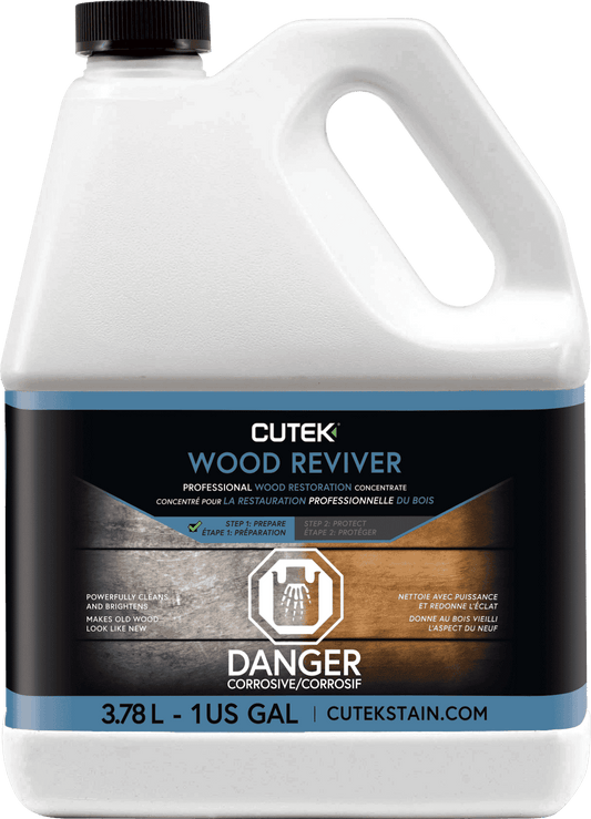 Cutek Wood Reviver (ProClean Deck Restoration) - The Ultimate Deck Shop