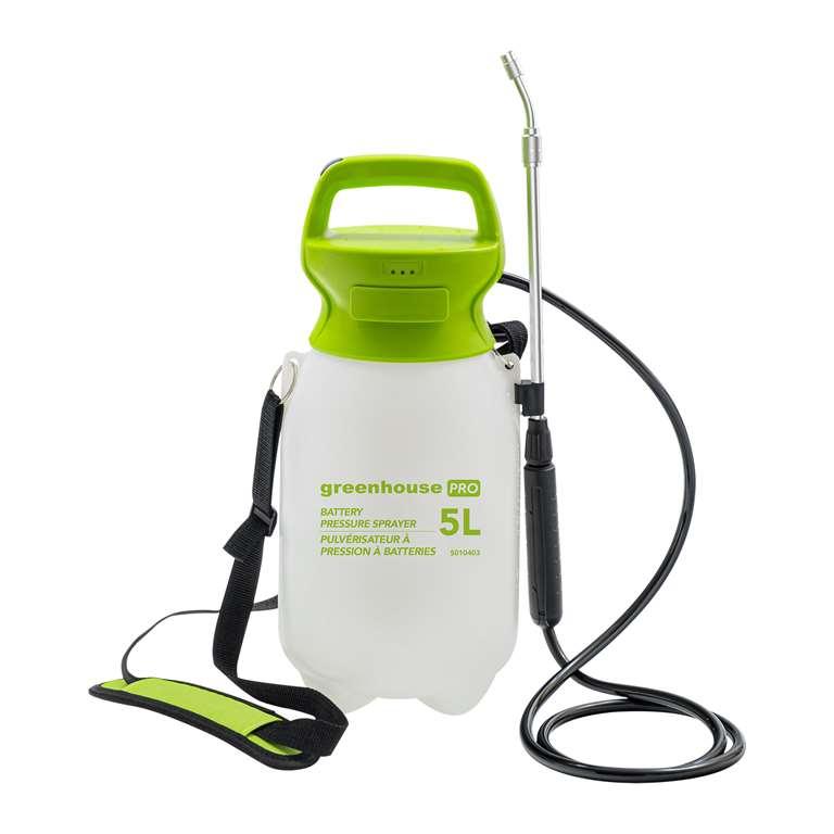 Holland Greenhouse 5L Battery Pressure Sprayer - The Ultimate Deck Shop