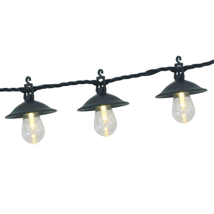 MyPatio 10' LED Patio Lights 10-light - Harbour - The Ultimate Deck Shop