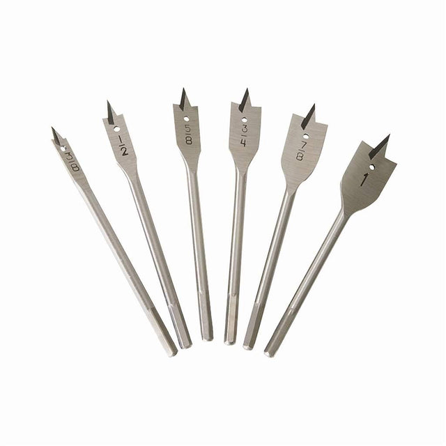 PowerSonic 6-piece Wood Spade Bit Set - The Ultimate Deck Shop