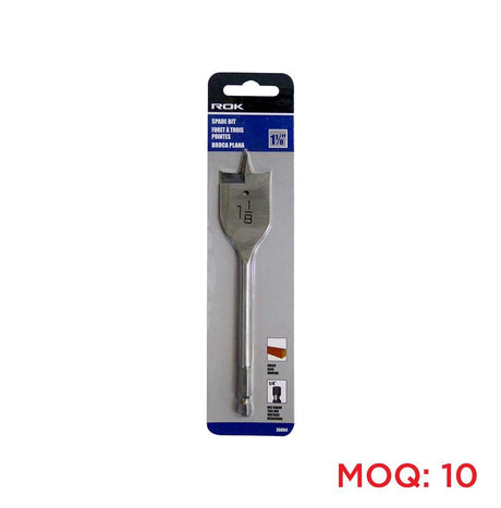 ROK 1 1/8-inch x 6-inch Spade Bit - The Ultimate Deck Shop