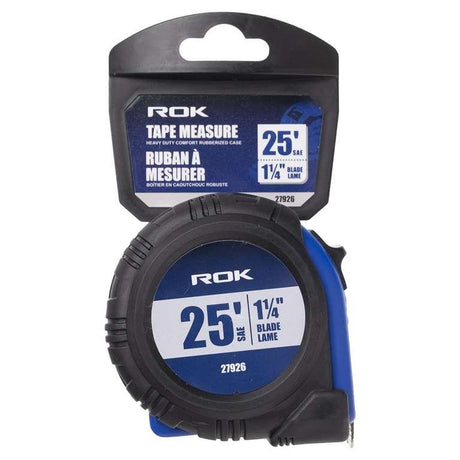 ROK Tape Measure 1-1/4-inch x 25-feet - The Ultimate Deck Shop