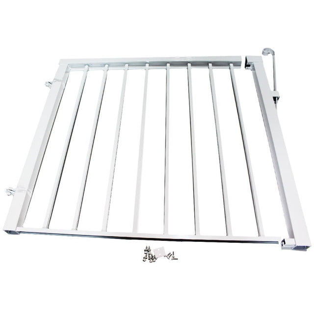 Vista 48" Standard Picket Gate White 36" - The Ultimate Deck Shop