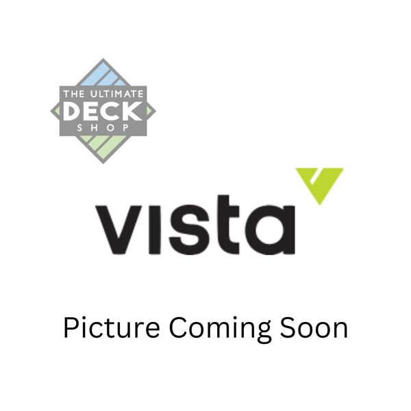 Vista Aluminum Black Base Plate Cover 2" - The Ultimate Deck Shop