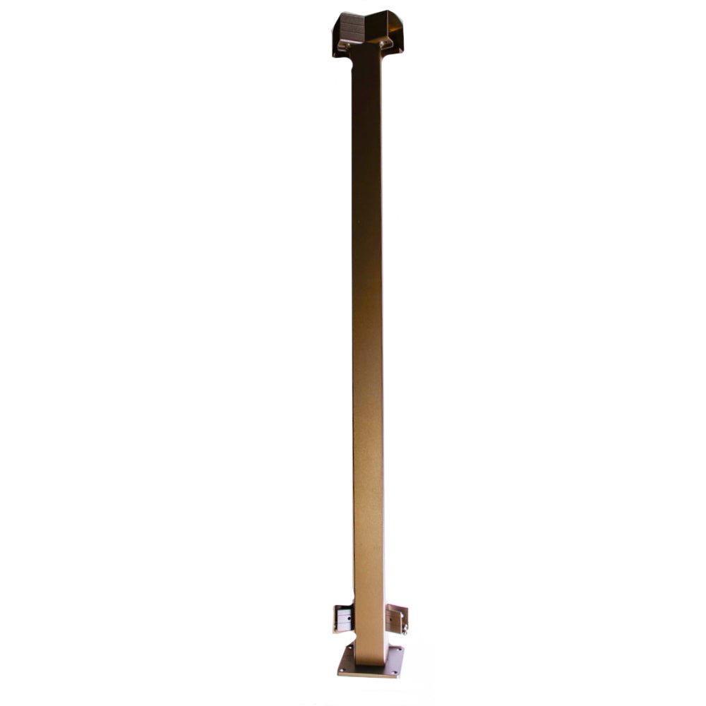 Vista Bronze 45 Degree Corner Post 36" - The Ultimate Deck Shop