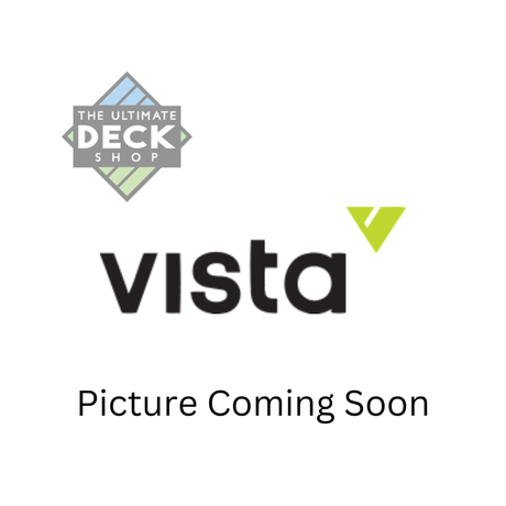 Vista Textured Grey 60" End Post - The Ultimate Deck Shop