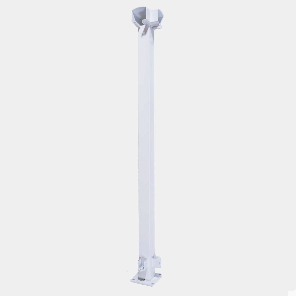 Vista White 90 Degree Corner Post 36" - The Ultimate Deck Shop