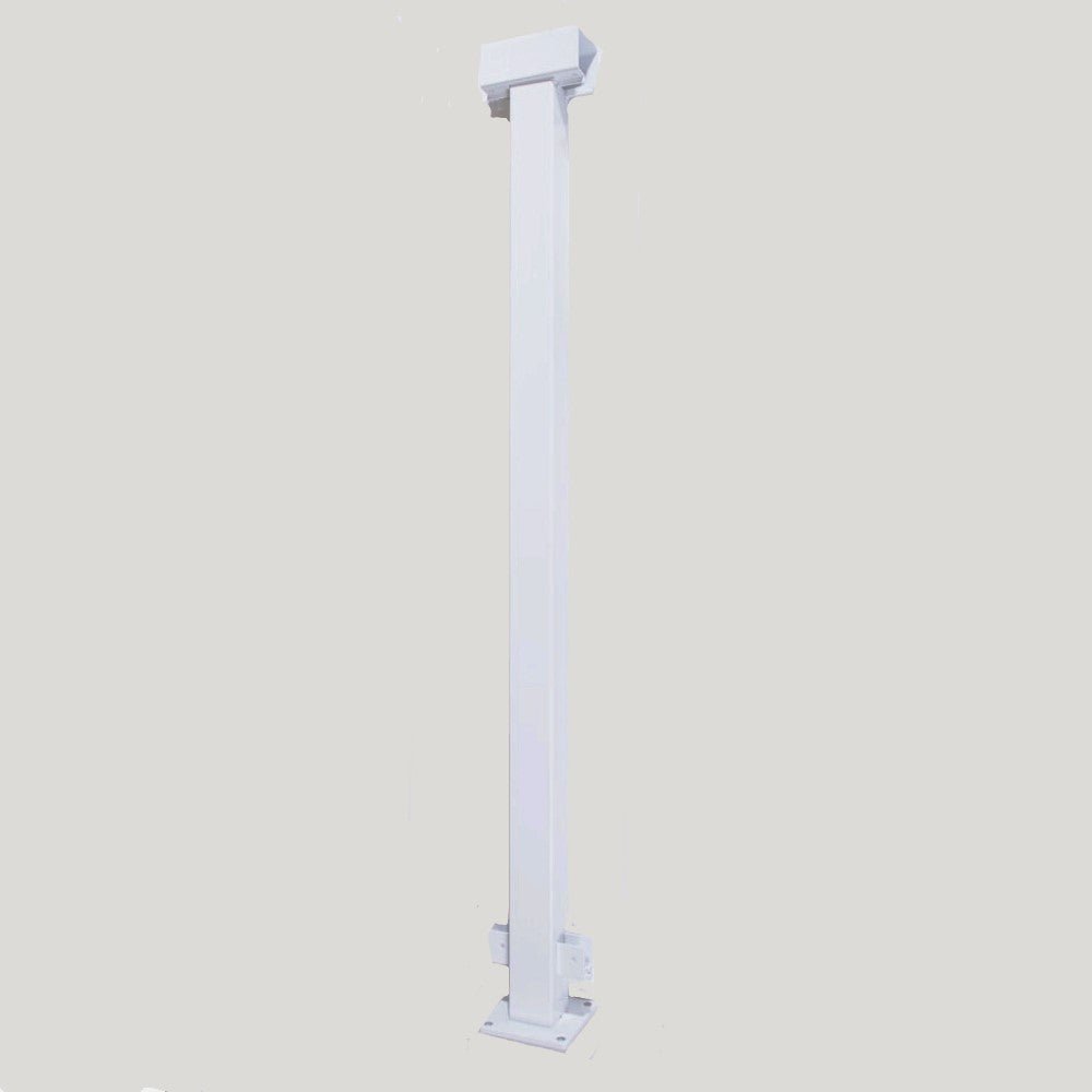 Vista White Mid Post 36" - The Ultimate Deck Shop