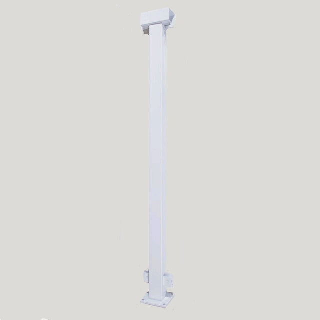 Vista White Mid Post 36" - The Ultimate Deck Shop