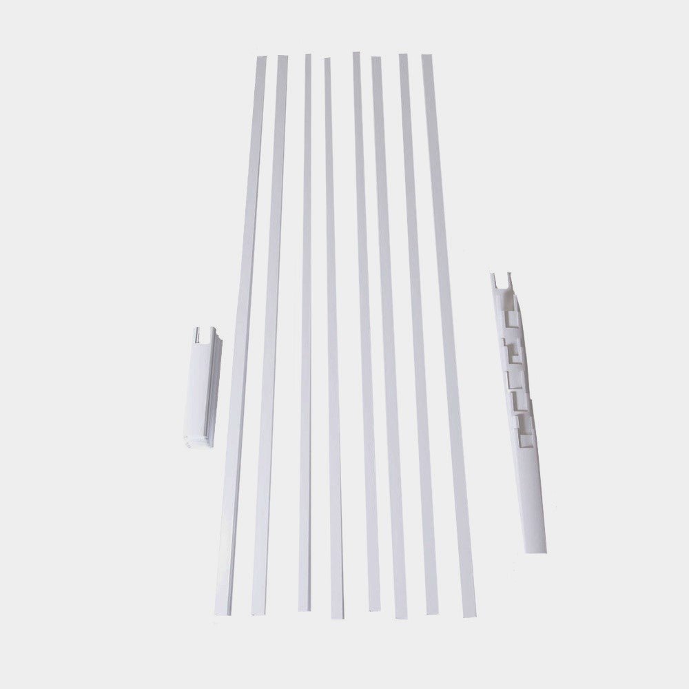 Vista White Stair Picket Package 4' The Ultimate Deck Shop